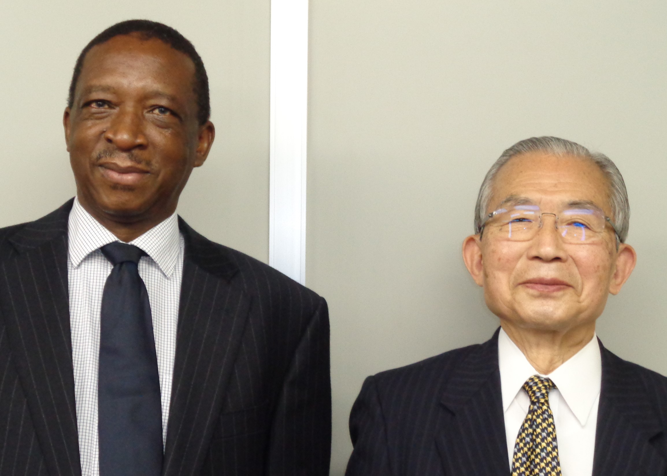 Mr. Hiroyuki Yushita, Senior Managing Director of FEC, Called on H.E