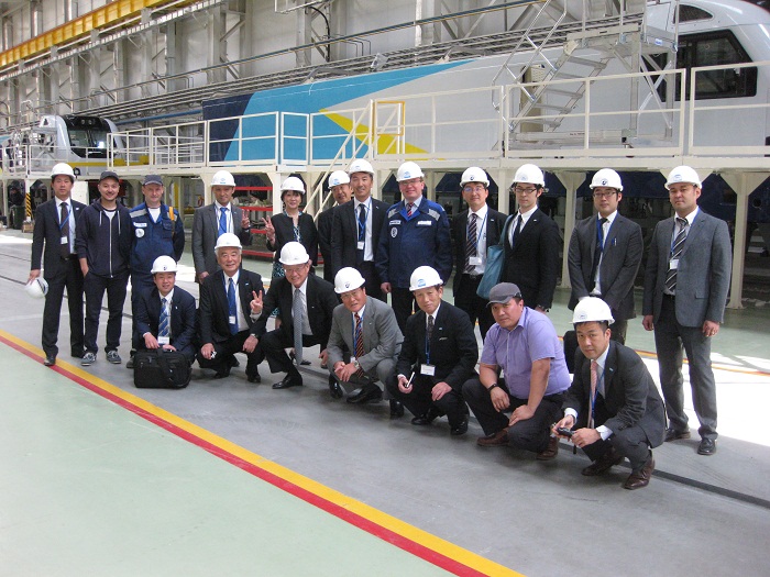 アスタナニューシティ視察