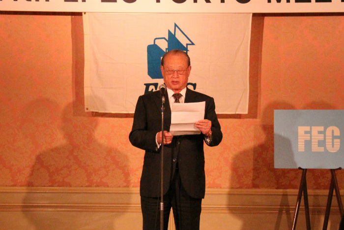 松澤理事長による開会の挨拶