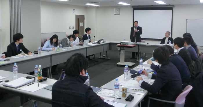 学生らが参加したFECxGNLF合同会議